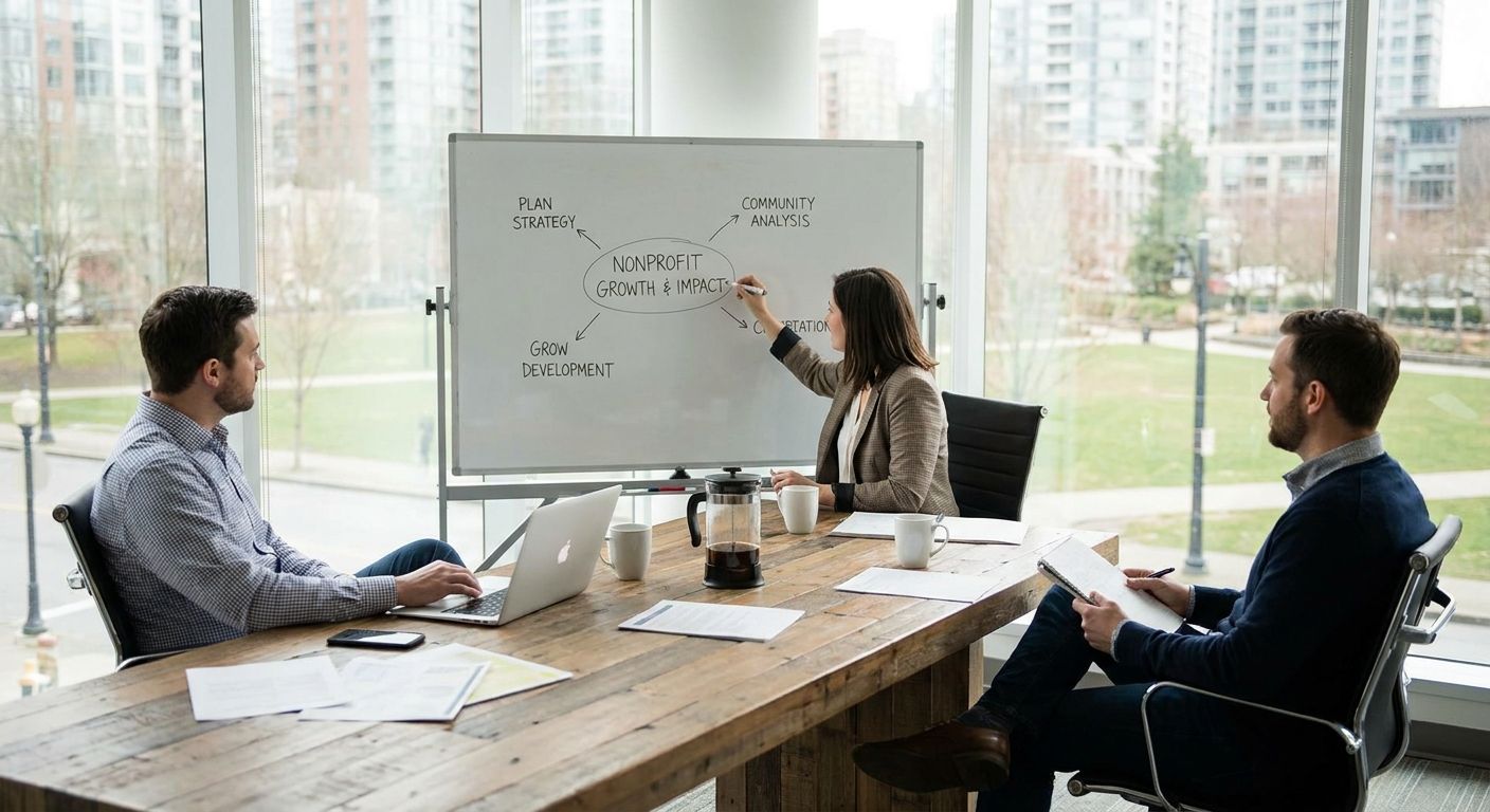 Business consulting for nonprofit organizations