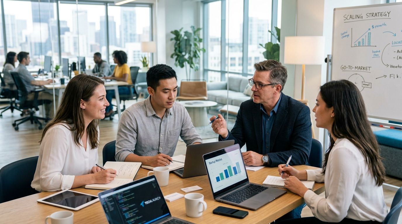 Business consulting for technology startups