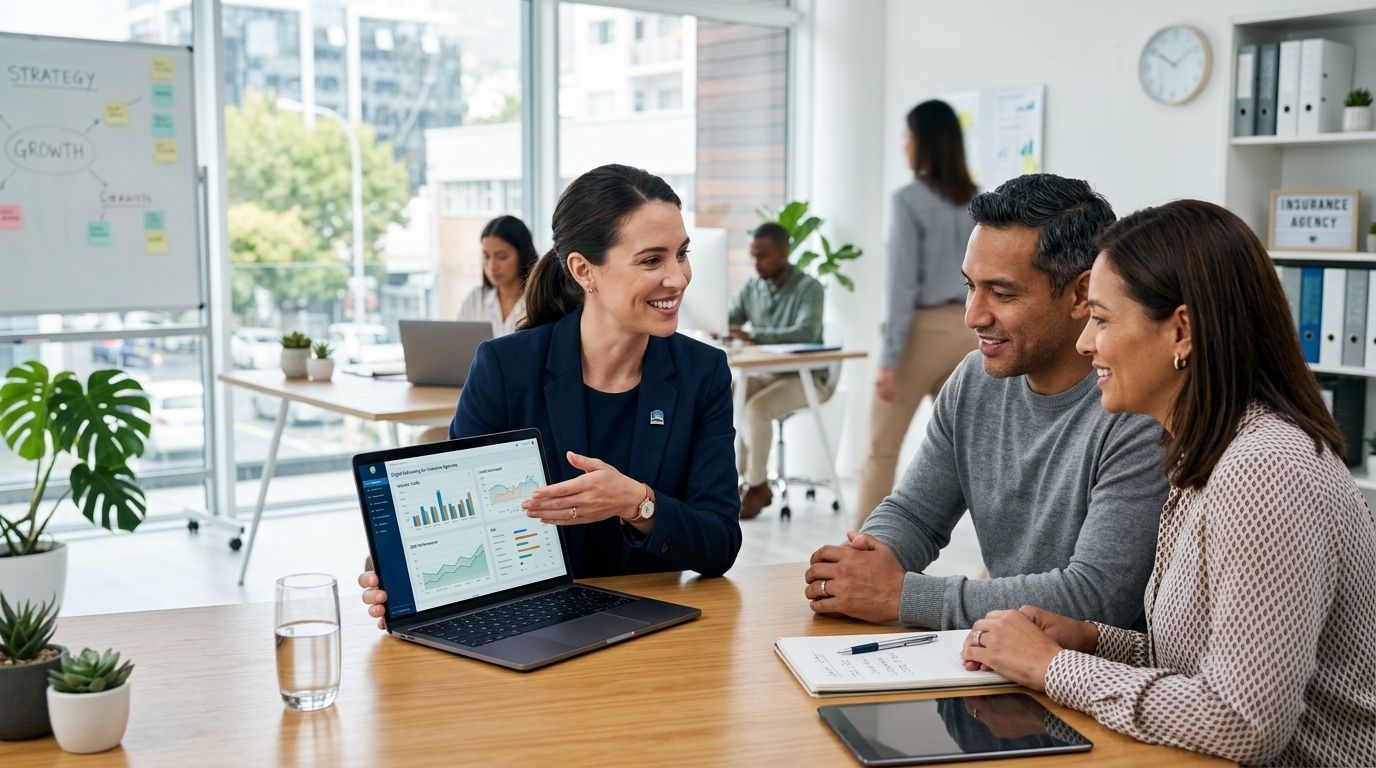 Digital marketing for insurance agencies
