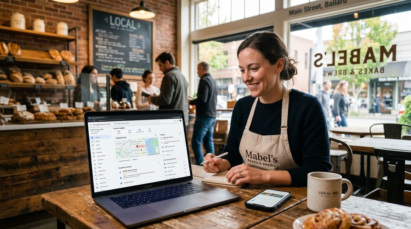 How to improve local SEO rankings for a small business