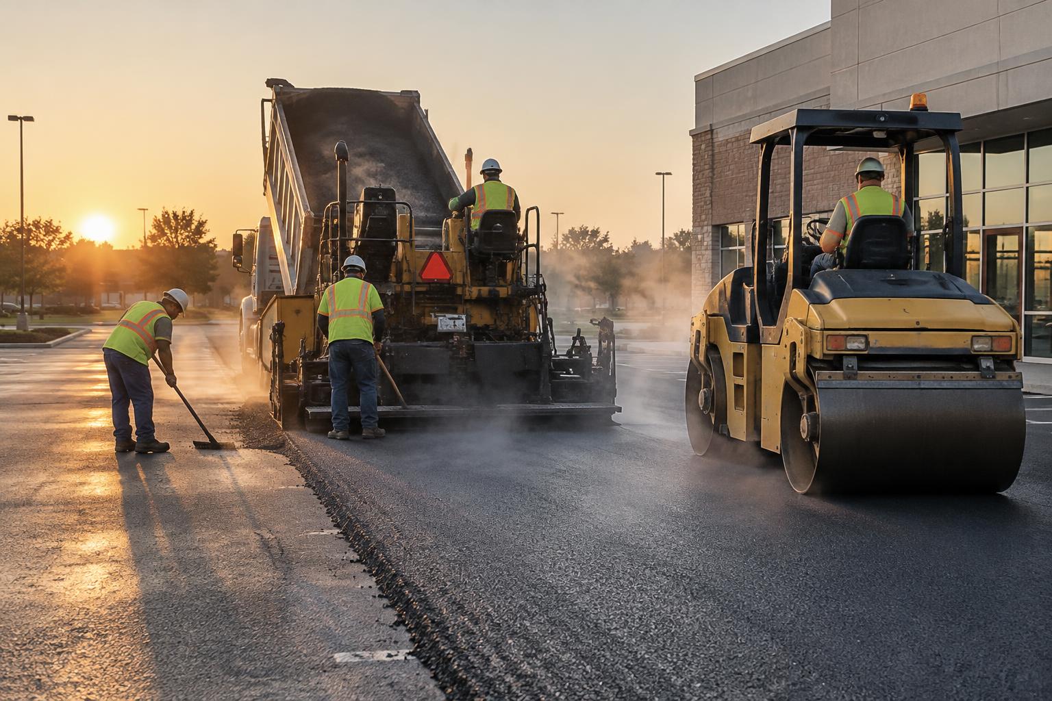 Business Loans for Asphalt and Paving Contractors: Equipment, Mobilization and Cash Flow